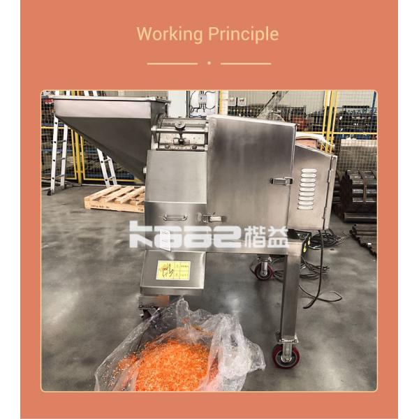 Silver Easy Clean 4000kg/H Fruit And Vegetable Processing Machine With Net Weight 300kg