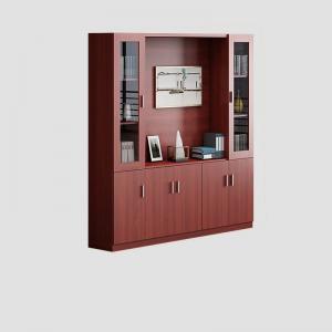 Buy cheap Stylistic Wooden Office Bookcase File Data Cabinet for Commercial Storage and Display product