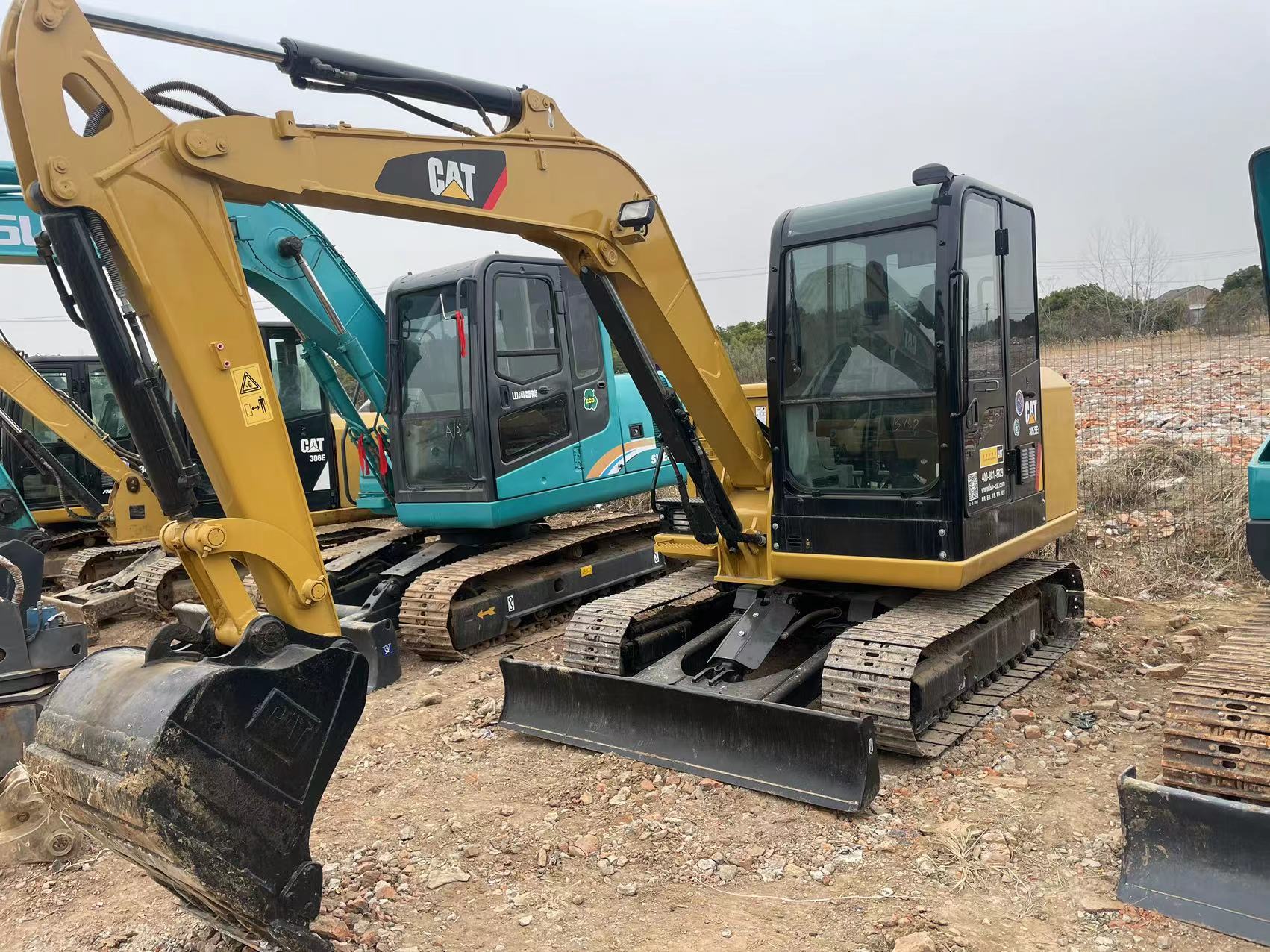 other construction machinery MiNi second-hand CAT305.5 hydraulic crawler backhoe digger used excavator in uae used excavator