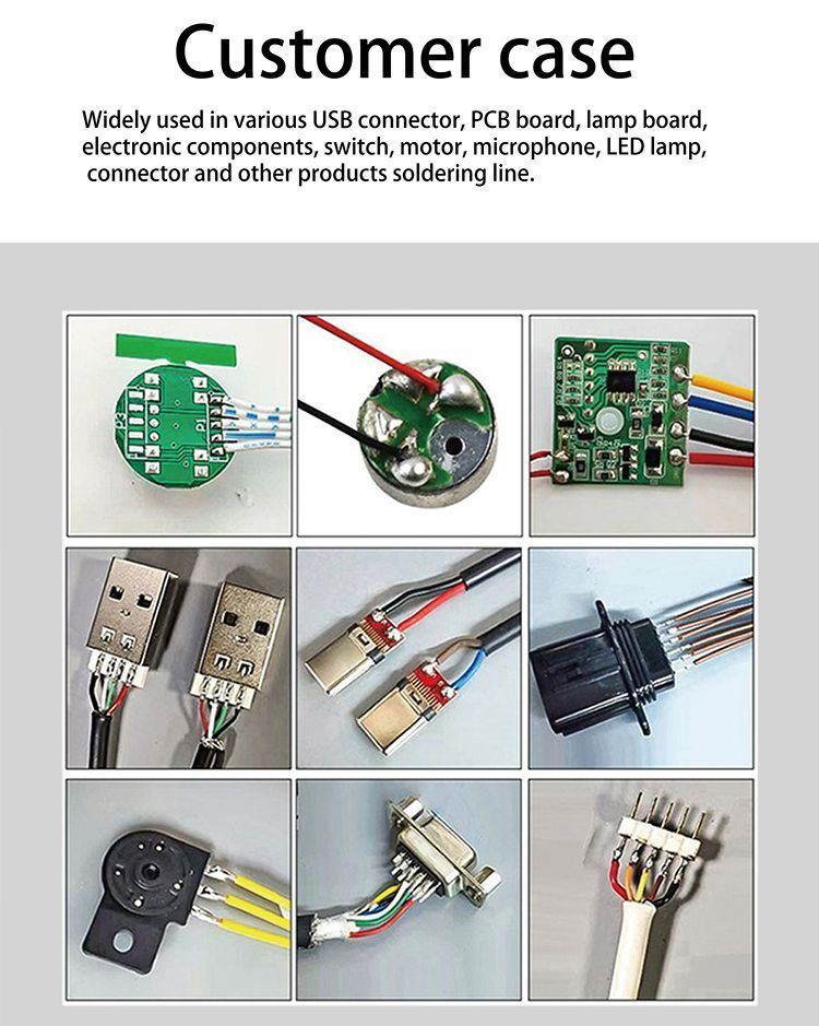 Factory Direct Sales Semi-Automatic Soldering Robot, PCB Desktop Soldering Machine