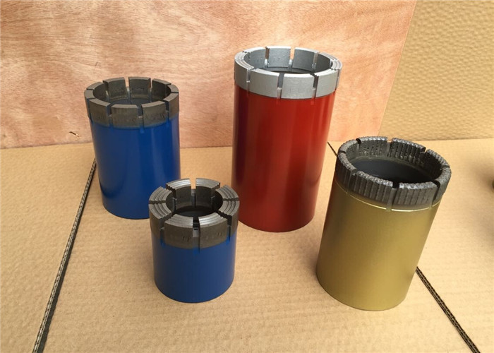 Anti - Wear Core Hole Drill Bits , NQ2 NQ3 HQ2 HQ3 Rock Core Drill Bits