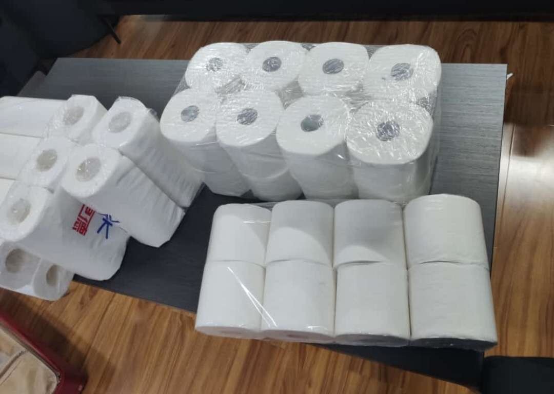 Multi Layers HHT Kitchen Towel Toilet Rolls Wrapper 90bags/min