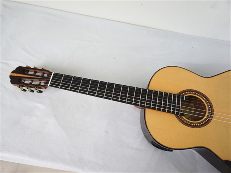 China Yulong Guo Double Top Guitar Master Concert Models with Ziricote Back and Side