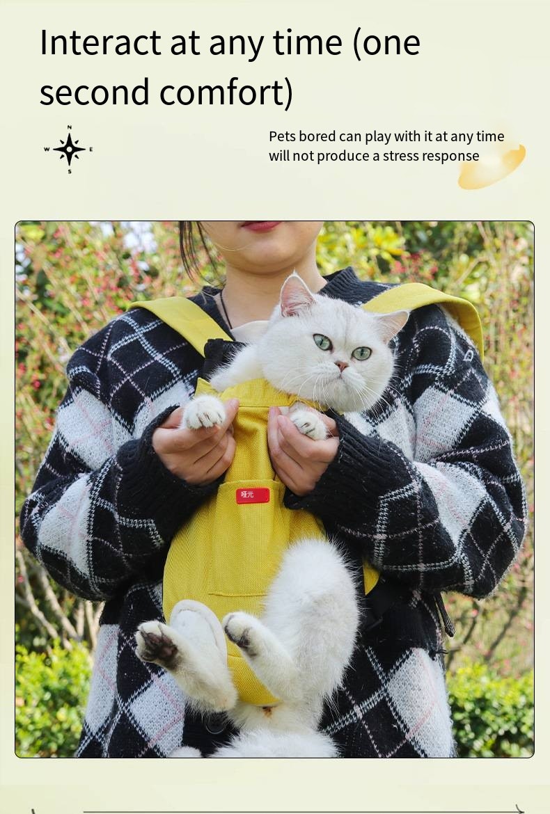 New Portable Pet Outing Bag Breathable Cat Bag Pet Carrier Pet Backpack Bag
