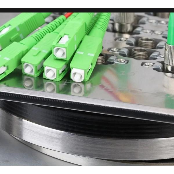 Optical Pigtail Production Line Fiber Patch Cord Making Machine Square Polishing