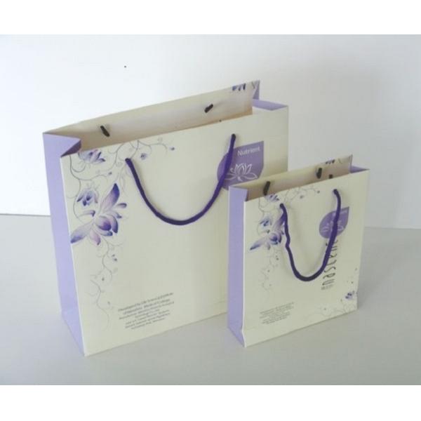 Customized paper bags with handles