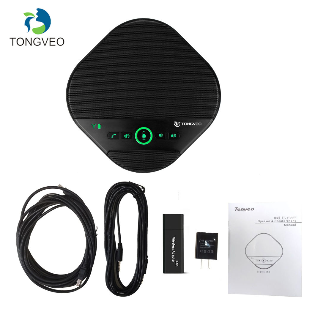 Medium Meeting Room 5.8g Wireless Condenser Speakerphone