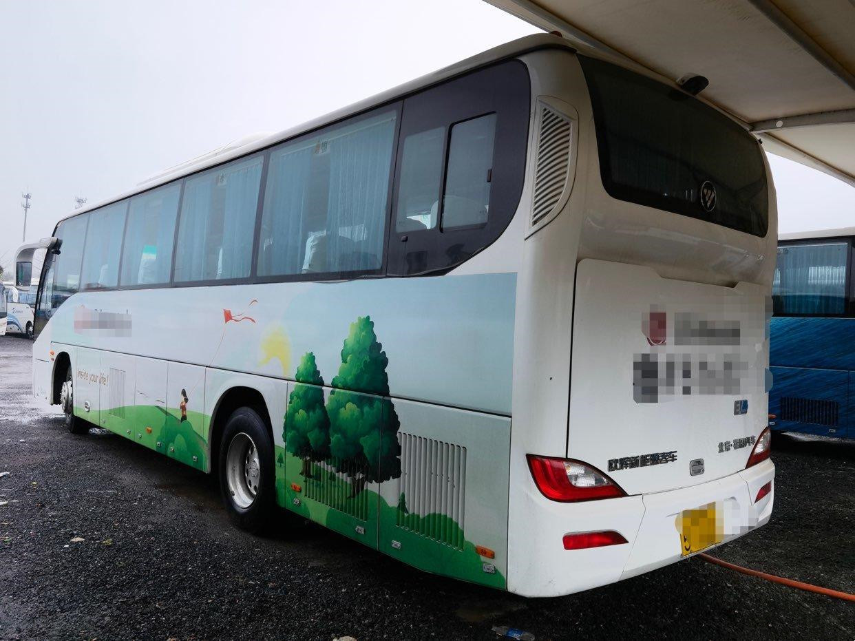 Used Electric Coach Foton BJ6116 Used Coach Bus New Energy Bus 49 Seater