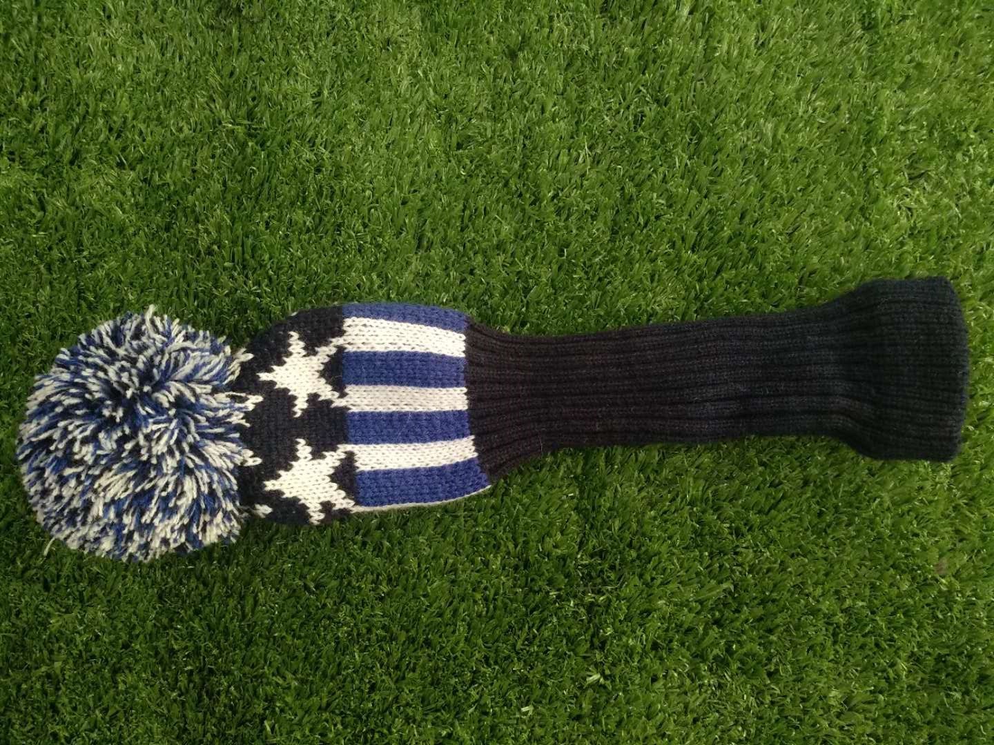 knitted head cover , golf knitted head cover , golf head cover , head cover