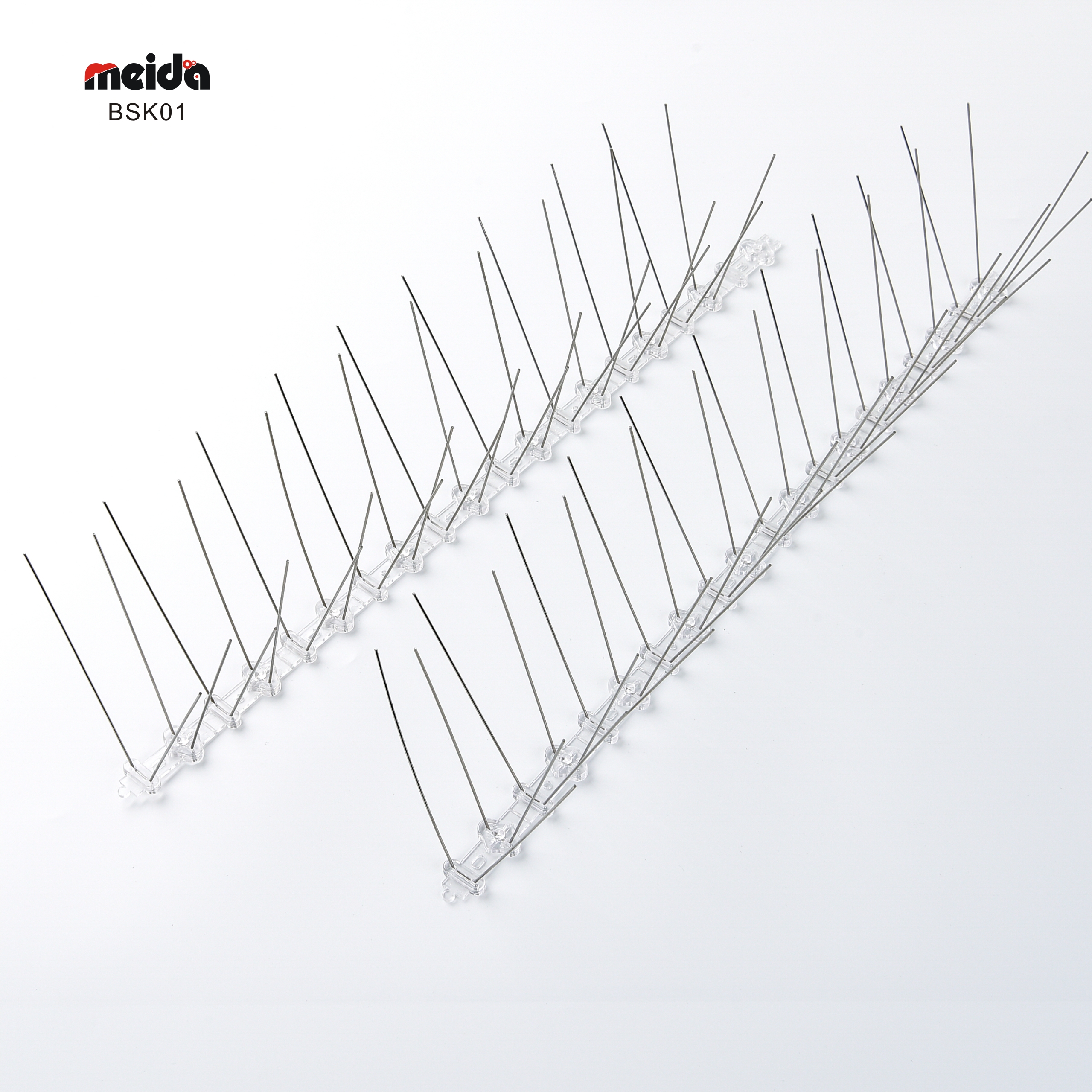 Effective Outdoor Stainless Steel Anti Pigeon Bird Spikes Deterrent Device for Roofs