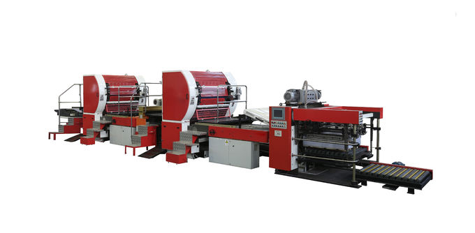 Two Color Offset Tinplate Printing Machine PLC Control With Coating Line Multifunctional 0