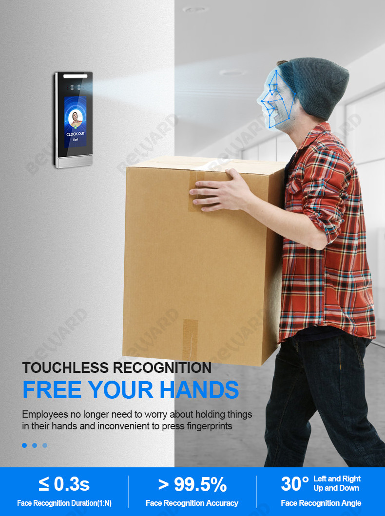 0.3s 1920x1080 120db Facial Recognition Access Control