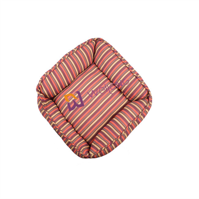 Plush Rectangle Square Calming Bed For Dogs Small Medium Cats Washable Enjoy Sleeping