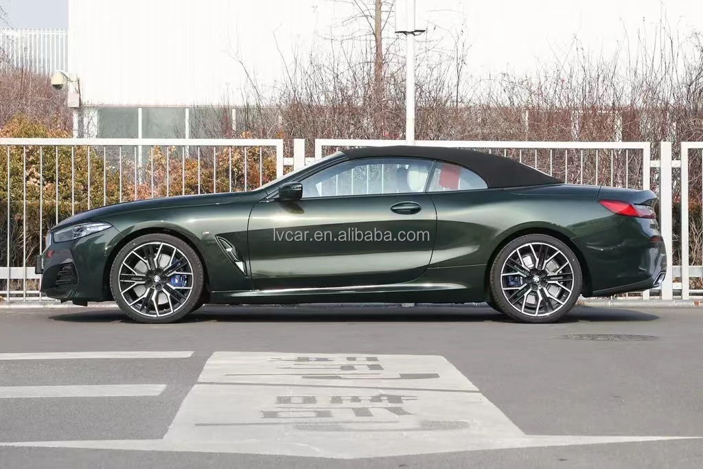 BMW 840i High Horsepower Rear Wheel Drive Convertible Sports Car with 360° Rear Camera