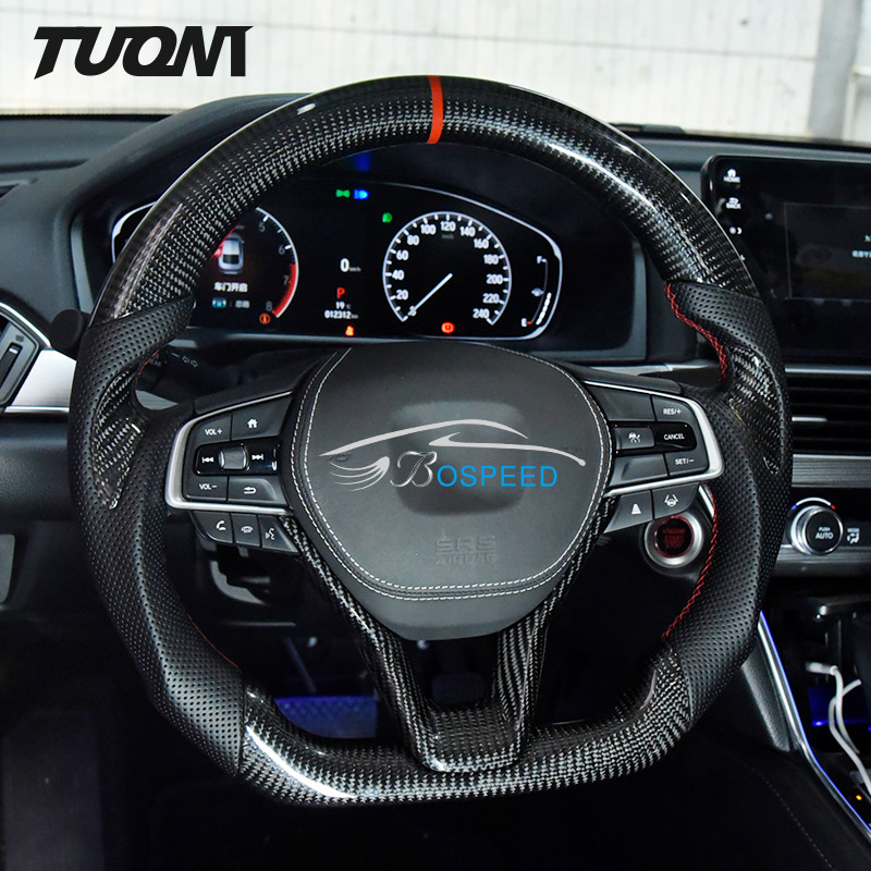 Standard Honda Models Carbon Fiber Steering Wheel Customizable