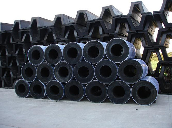 Trelleborg Shibata Cylindrical Marine Fenders 600x1200 For Boat Dock Bumper