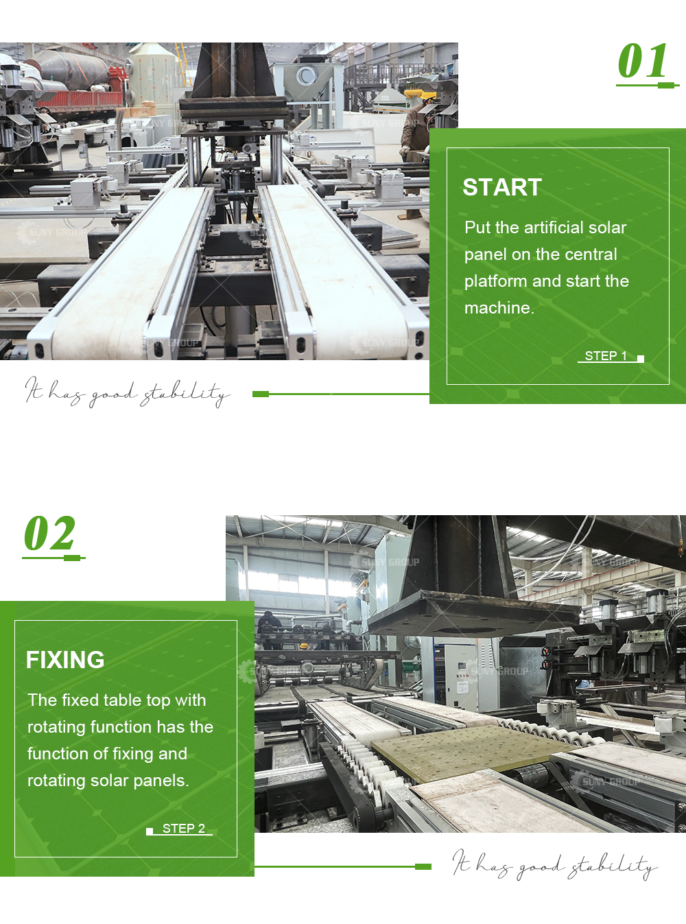High Demand Solar Panel Aluminum Alloy Frame Removing Machine for 6-8 Times/Min Design