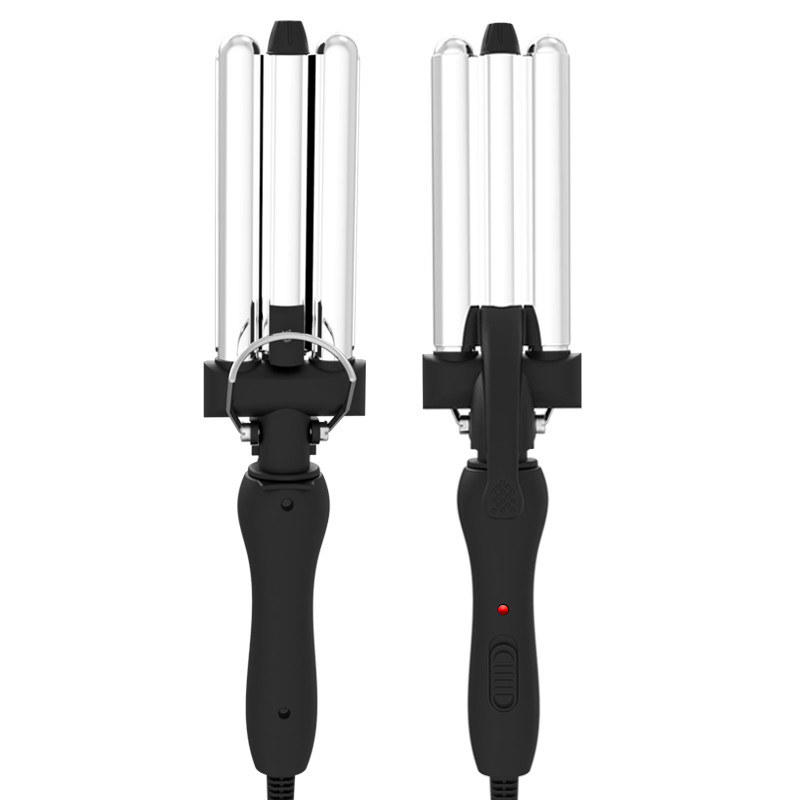 Ceramic Plate Triple Barrel Waver Hair Styling Tools Curling Iron Wand