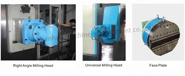 Deep Hole Drilling CNC Rotary Table Horizontal Floor Type Boring Mills With Siemens System