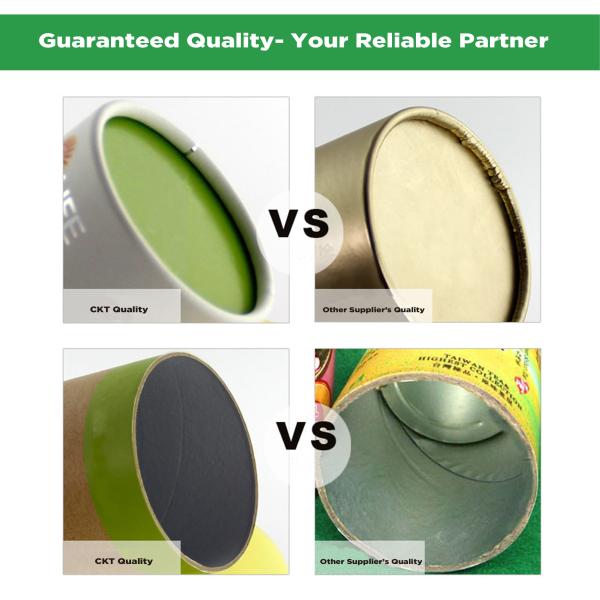 Custom Printed Round Paper Box With Lid