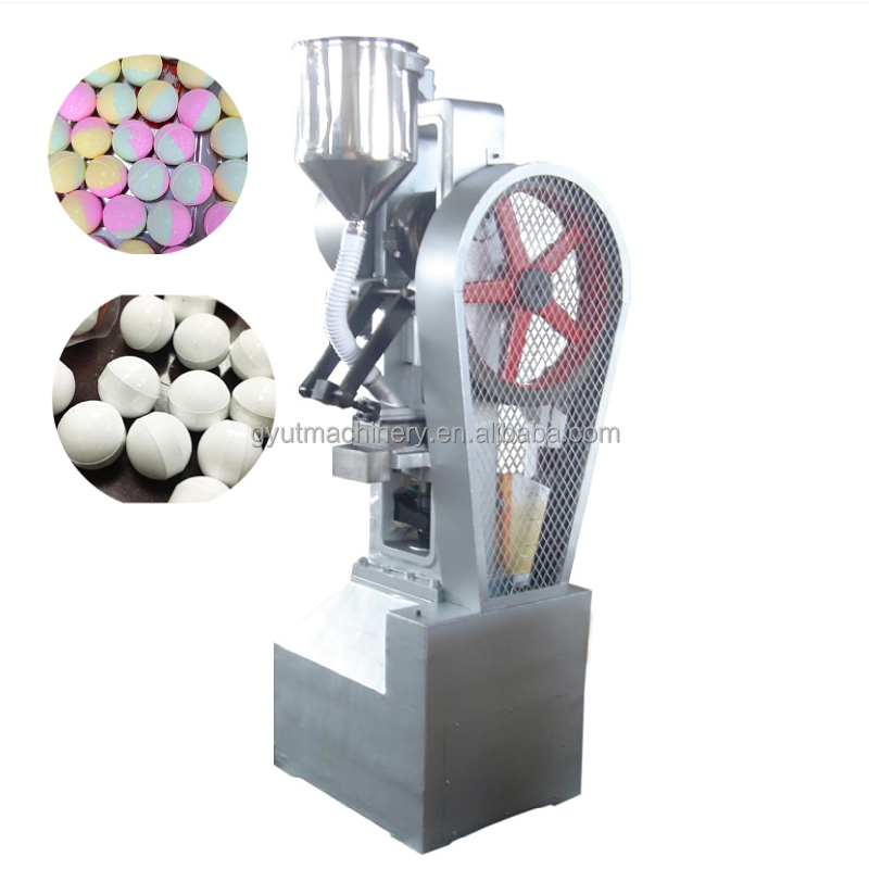Auto Bath Bomb Press Machine for Making 2 Color Fizzy Bath Bombs in USA Market