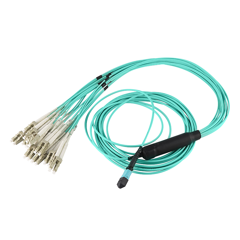 8 Core 12 Core Fiber Cable Patch Cord Male Female Fanout Breakout MPO MTP To LC
