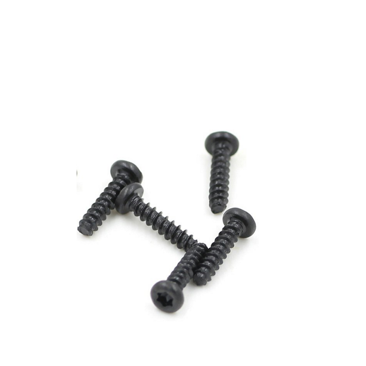 Metric Measurement System Self Tapping Screw with Black Zinc Finish Shipping 7-30 Days