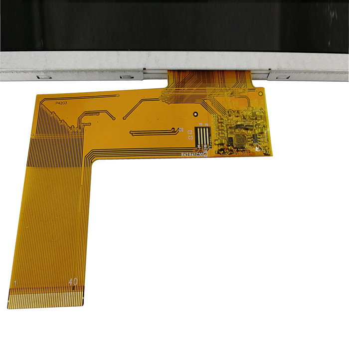 FCC 800x480 500cd/M2 RGB 50Pins 7" TFT LCD Display