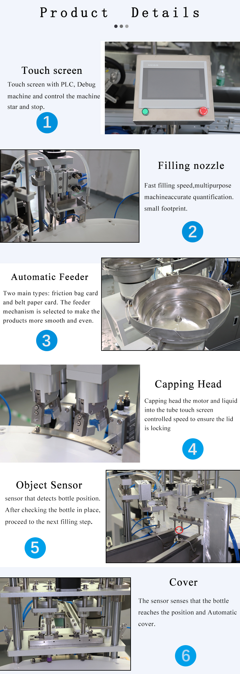 High Accuracy 10mm Test Tube Filling Machine for Customized Industrial and Commercial