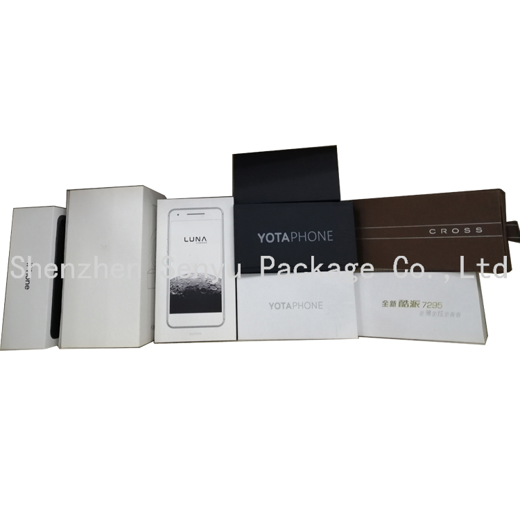 Custom size colorful square box graffiti printing packaging cardboard with lid and bottom box