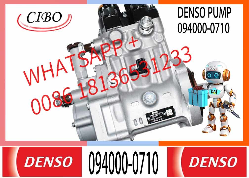 Common rail fuel pump 094000-0710 094000-0711 for denso SINOTRUK HOWO VG1246080050