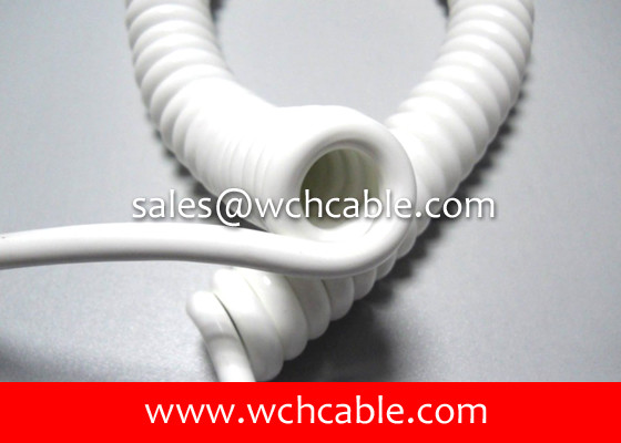 UL20938 Abrasion Resistant Polyurethane Spring Cable