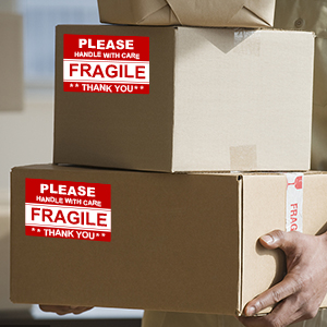 2x3 fragile labels