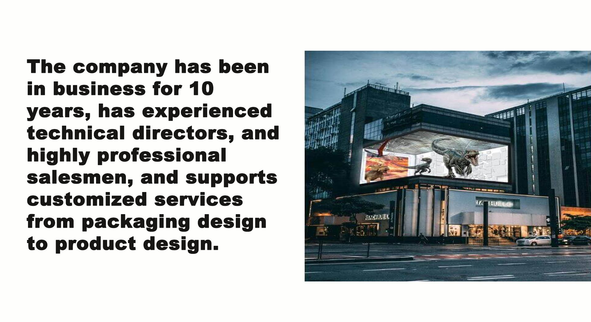 120° View Angle Outdoor LED Screen Module Fixed P4.7 Advertising Big TV Video Wall