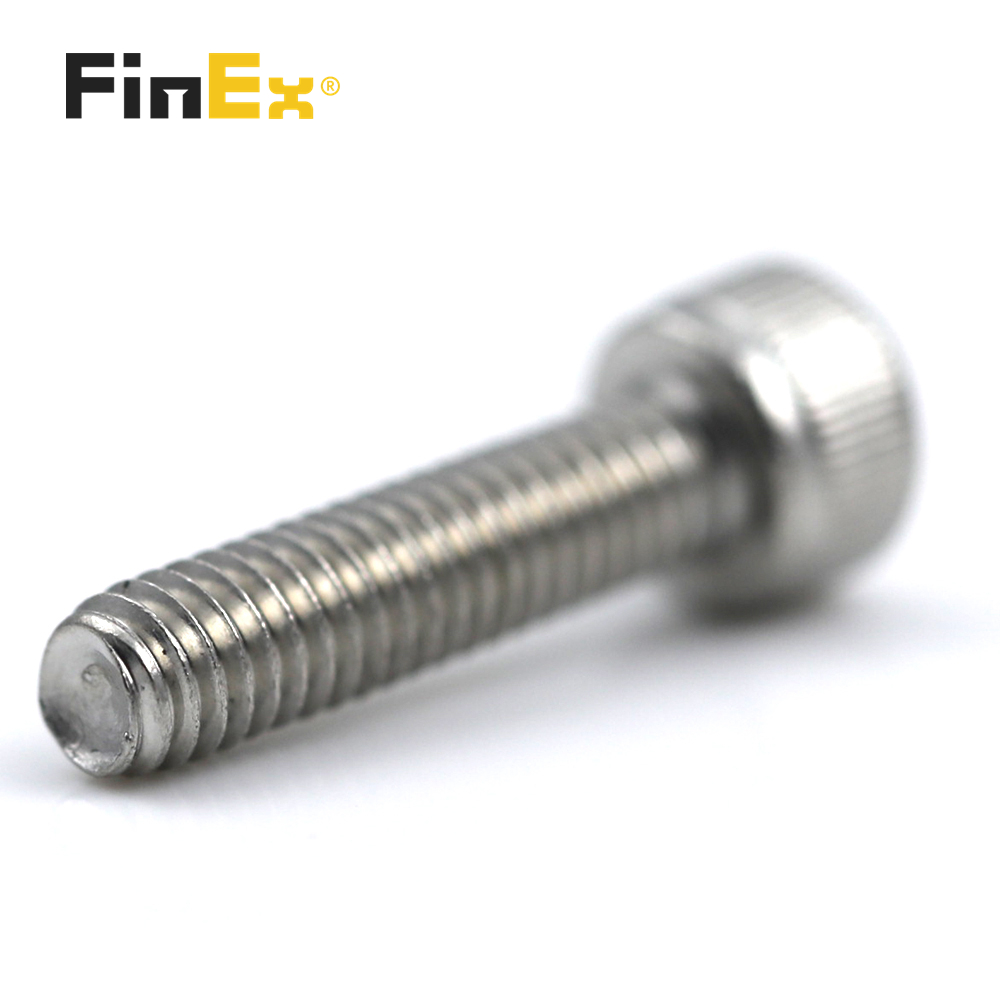 Non-standard Custom M4 15mm Full Thread Stainless Steel SS304 Socket Head Cap Screw for Automobile