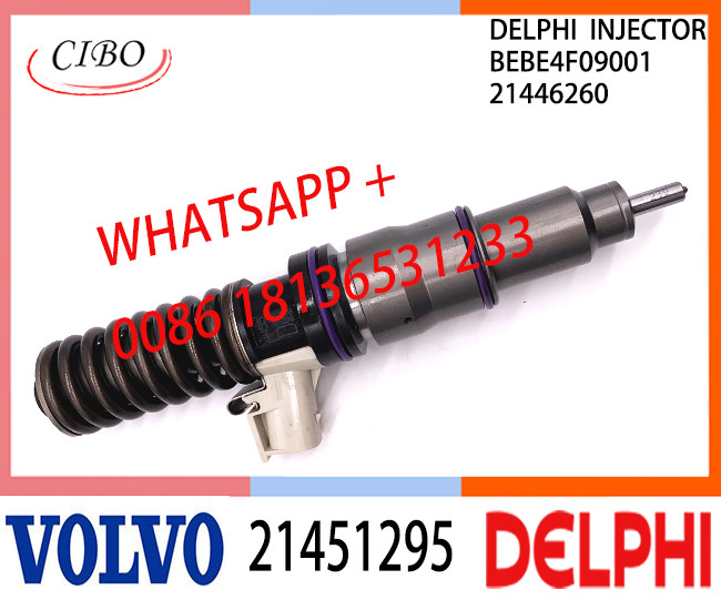 21451295 BEBE4F09001 Fuel engine Diesel Injector 21451295 BEBE4F09001 E3.3 for VOL MD13 US07