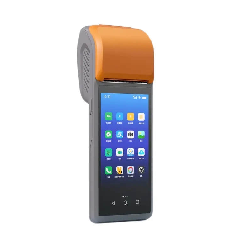 5.5" IPS HD Display POS Terminal with 58mm Thermal Receipt Printer and 4000 mAh Battery