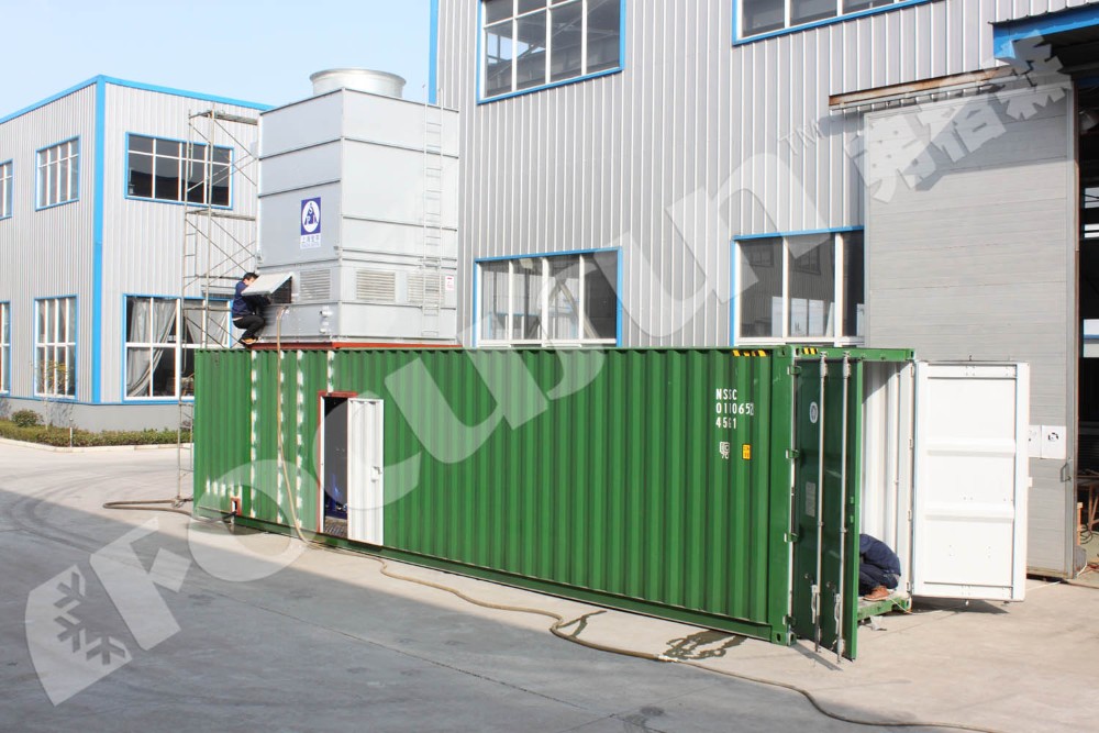 180 Tons Containerized Industrial Water Chiller Cooling Machine System with and Best