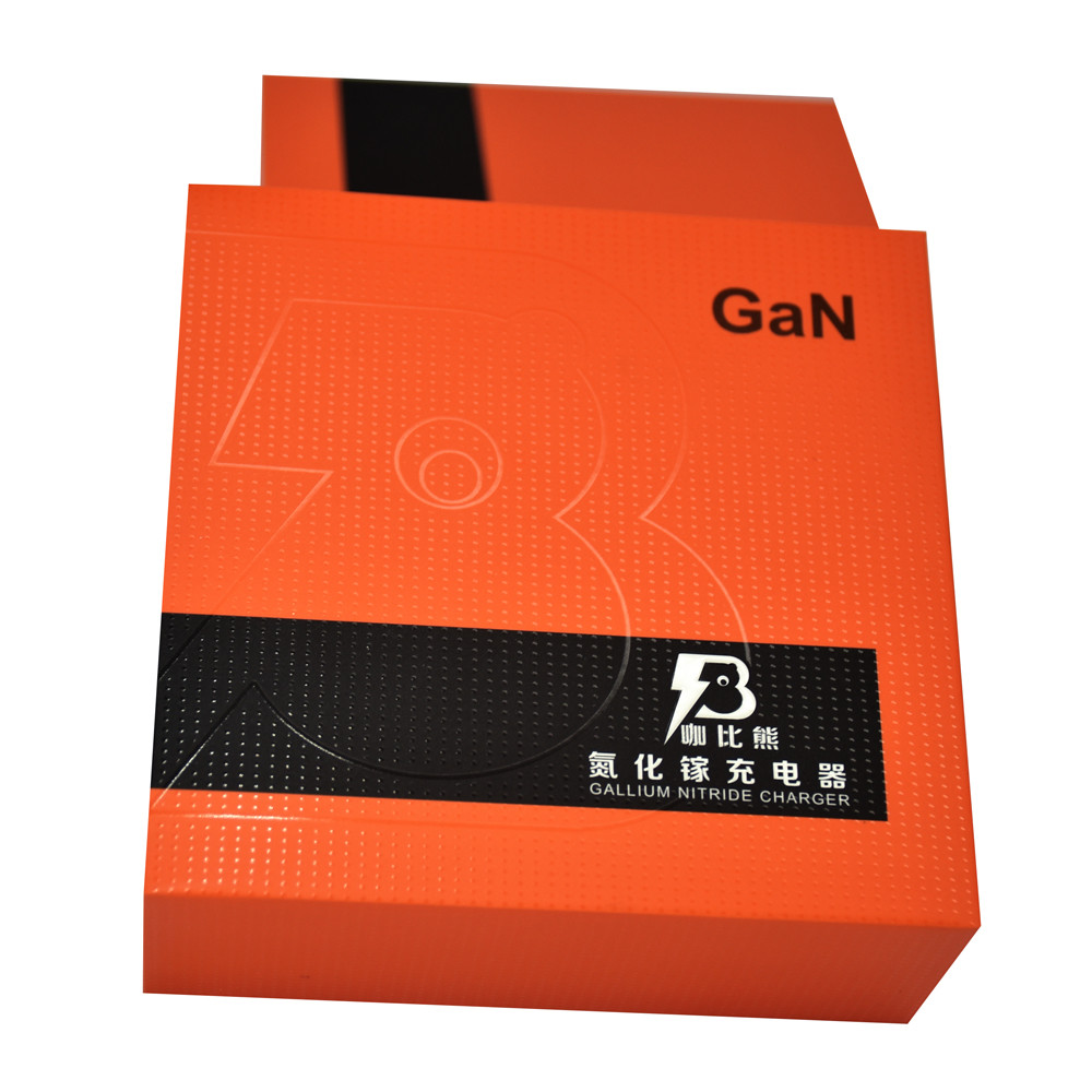 Orange Sliding Gift Packing Boxes With Custom Plastic Tray Insert