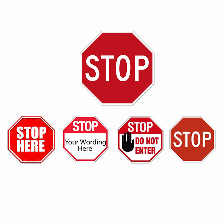 UV Protected and Waterproof Road Danger Safety Warning Reflective Signs