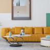 Buy cheap Matte Ecology Leather Upholstered Sofa Set Commercial Luxury Modern Furnitures from wholesalers
