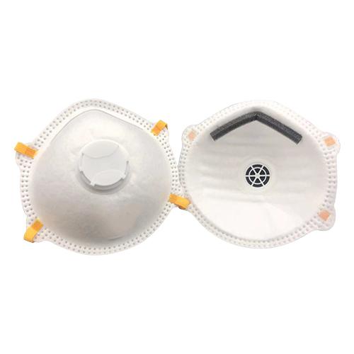 FFP1V Valved Dust Mask With Adjustable Aluminum Nose Clip Non Woven Fabric Material