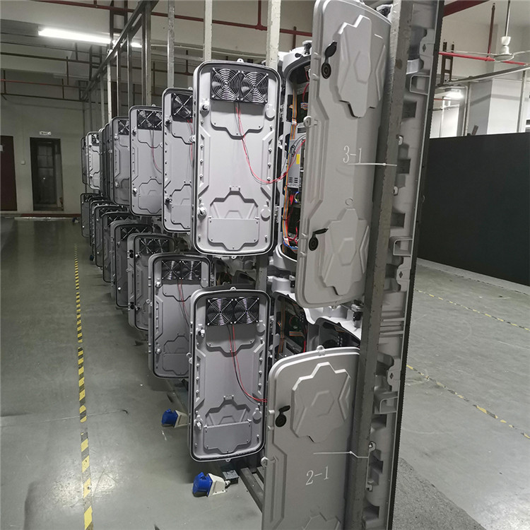 768*768mm Double Side Highway P8 Outdoor Led Wall
