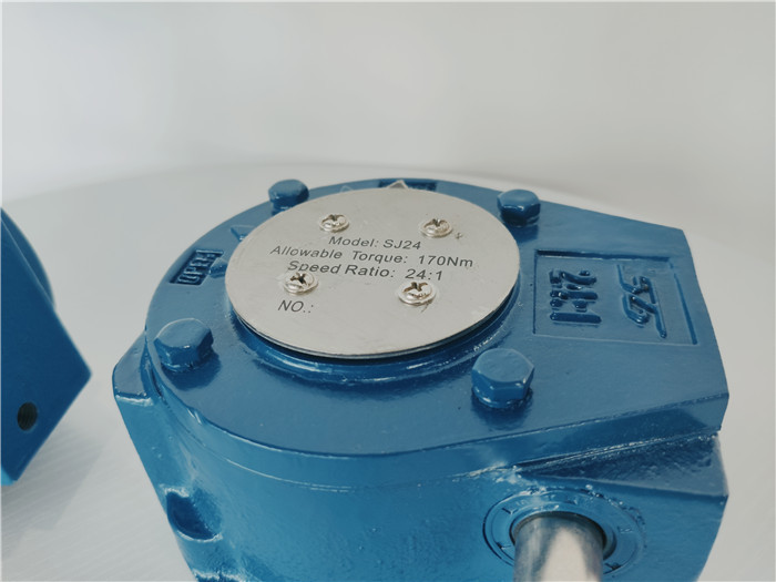 Ip65 Cast Steel Water Butterfly Valve Gearbox