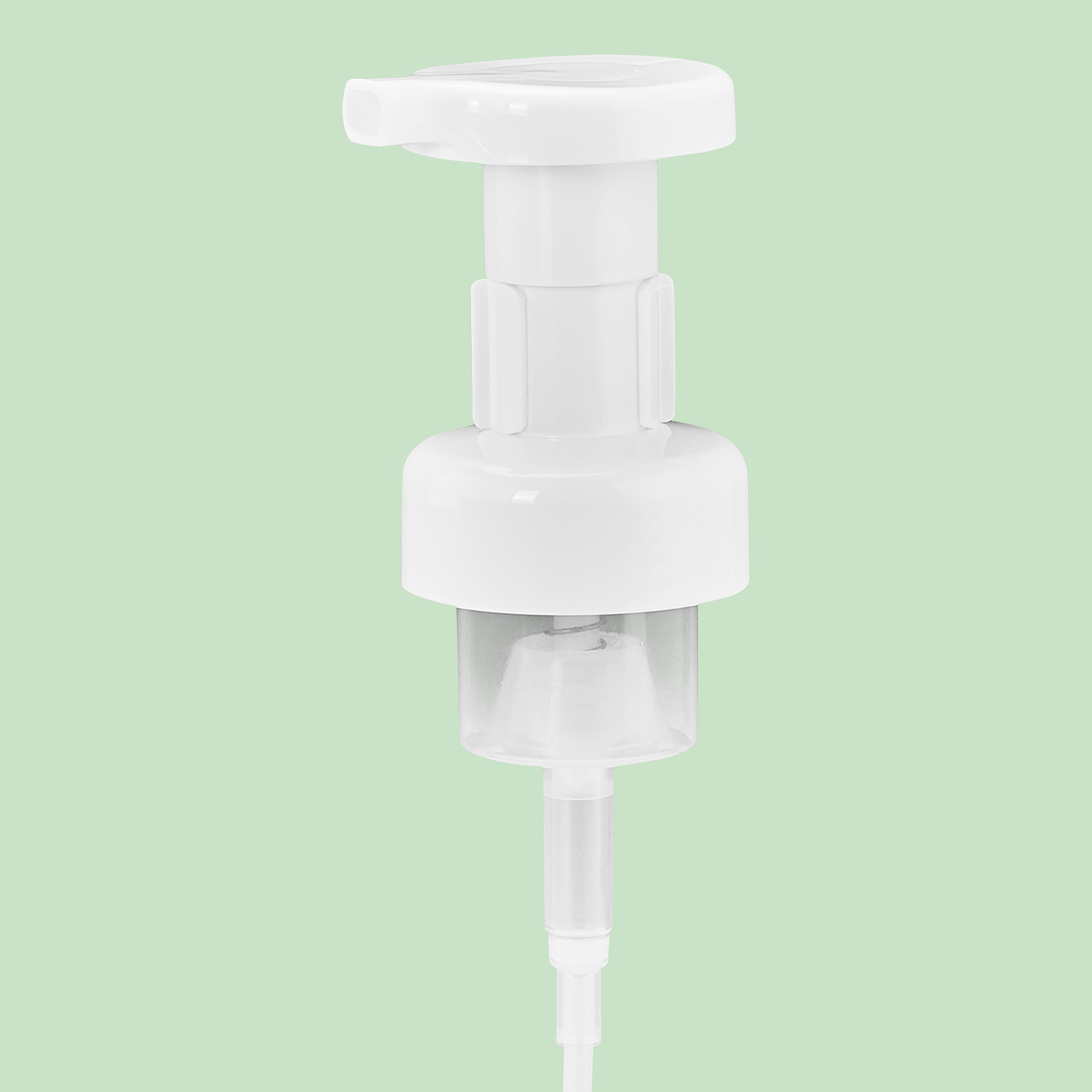 Custom Tube Length Durable Foaming Soap Pump With Durable Material 43/400
