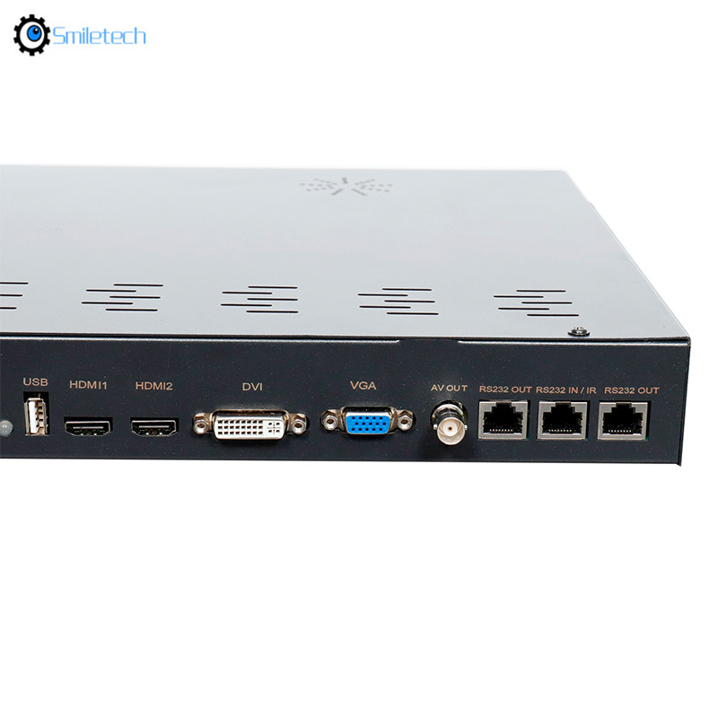 65'' professional surveillance 3840*2160 TFT 4K LED monitor display security camera system with HDMI VGA RS232 input