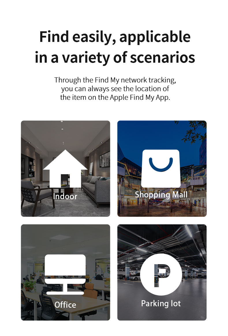 Smart Tag Lost Item Tracker Airtags GPS Locator For Iphone