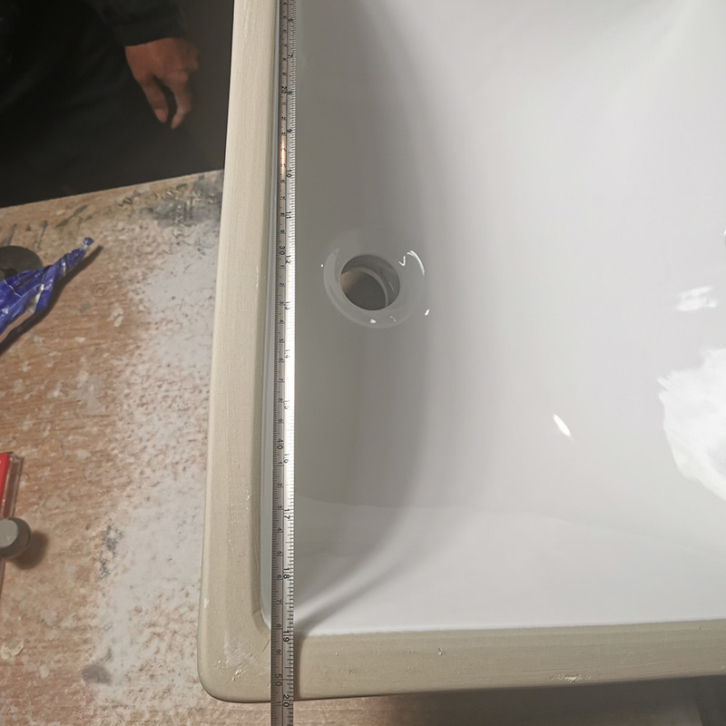Square Ada Approved Bathroom Sinks Quick Connect Ada Handicap Sink 510mm