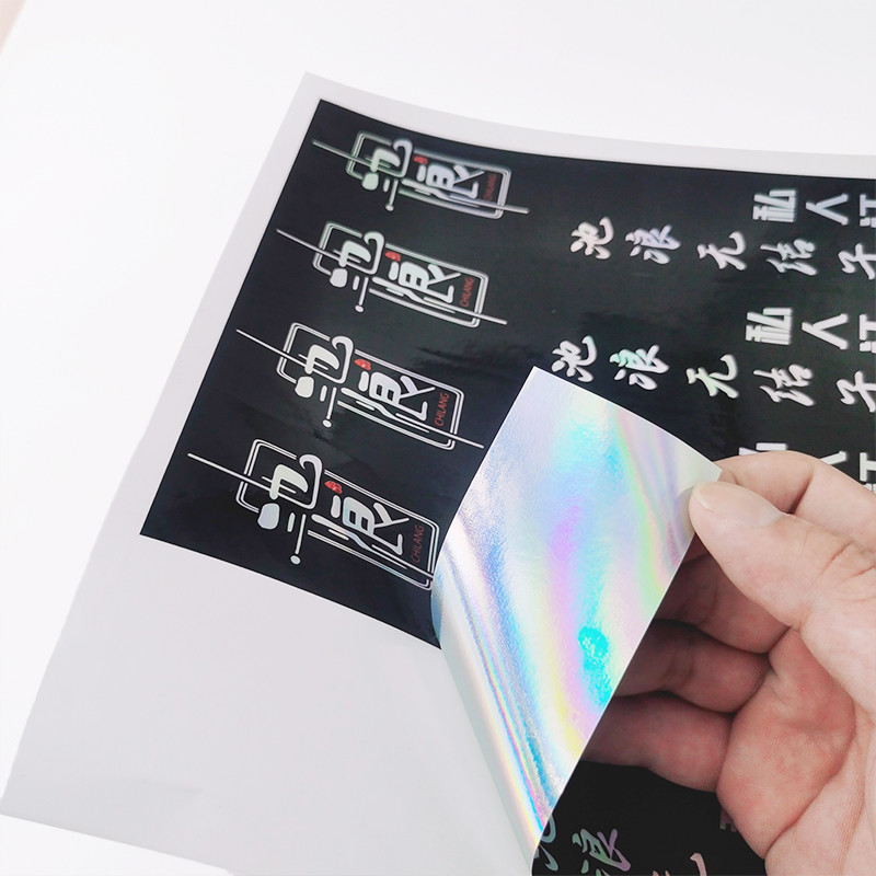 Factory Custom UV Printed Die Cut Stickers In Various Shapes And Colors Custom Number Design Sticker With logo