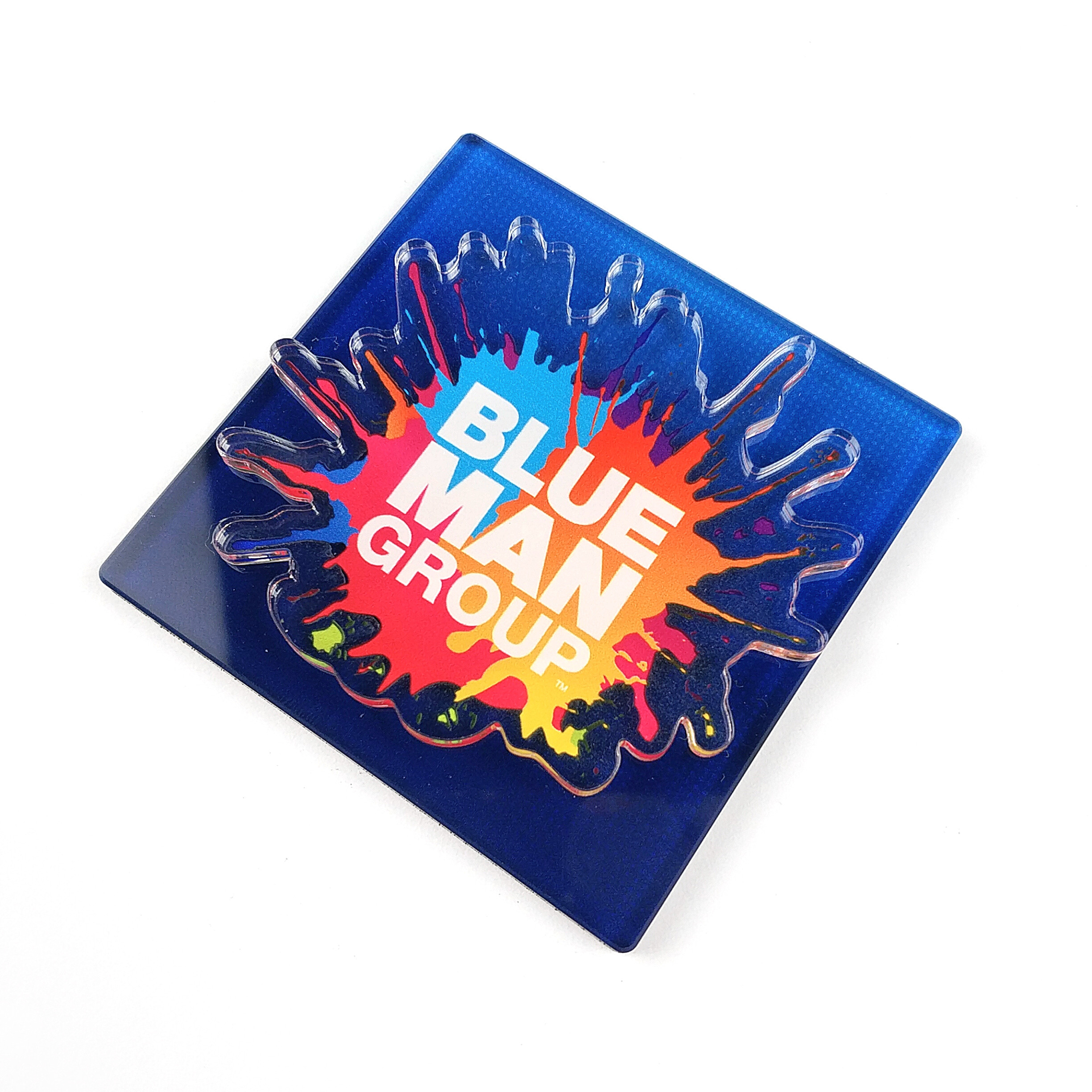 Custom Acrylic Magnetic Refridge Sticker Vibrant Design Glossy Finish